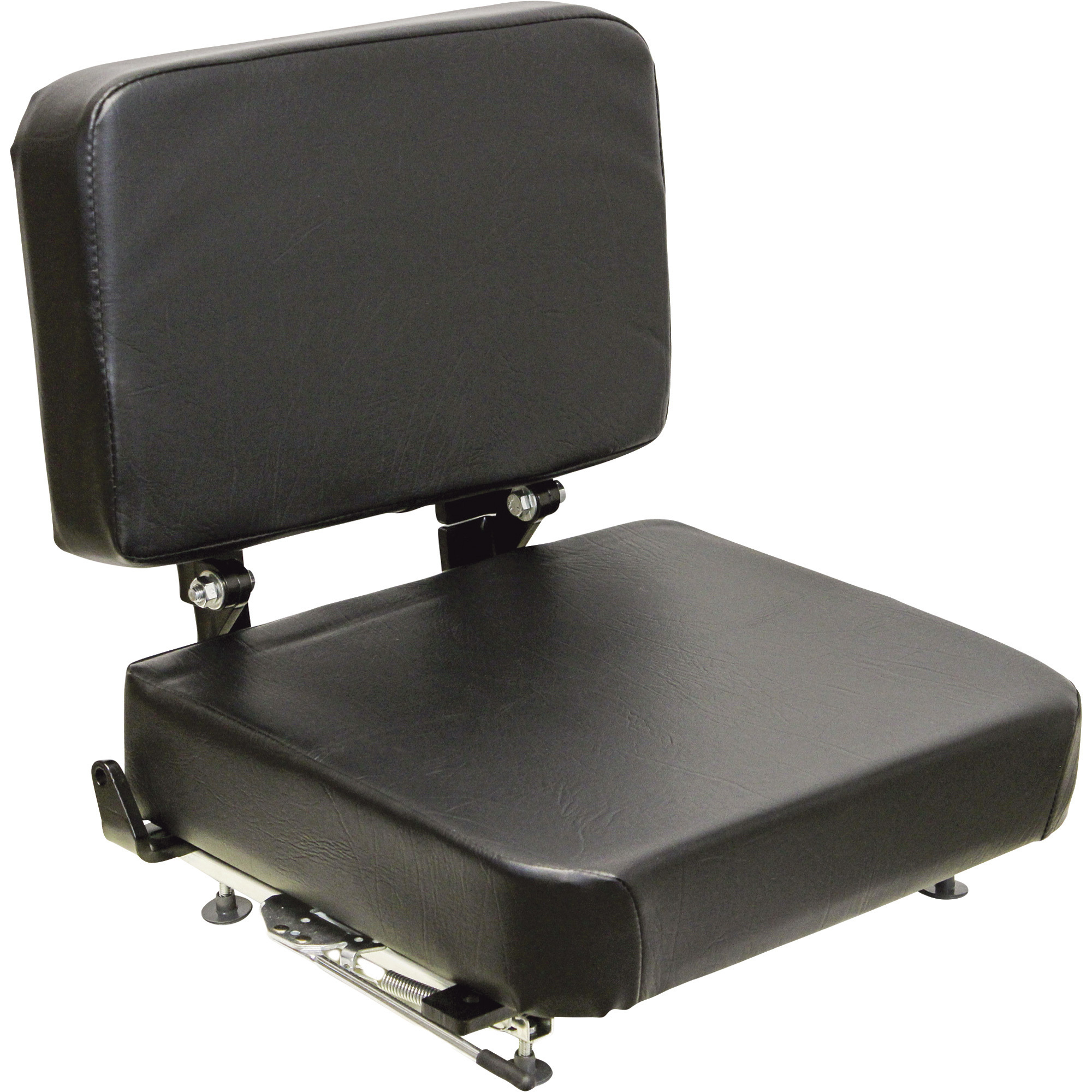 K & M, UNIVERSAL FORKLIFT SEAT, Capacity 350 lb, Model# 6844